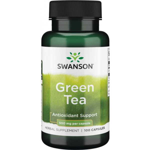 Swanson Зеленый чай 500 мг 100 капсул...