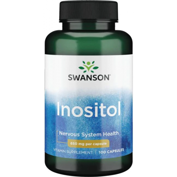 Swanson Инозитол 650 мг 100 капсул