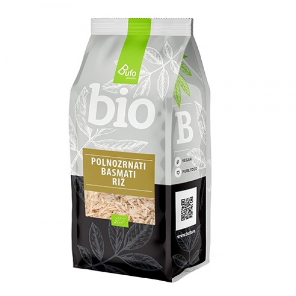 BUFO Organic Рис белый био 500 г