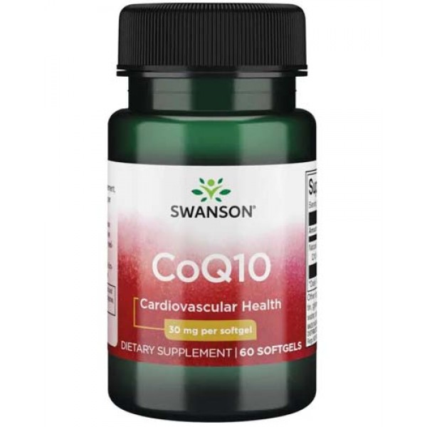 Swanson Коэнзим Q10 30 мг 60 капсул