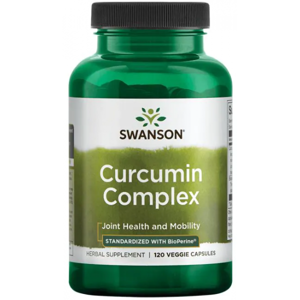 Swanson Куркумин комплекс 350 мг 120 вег капсул...