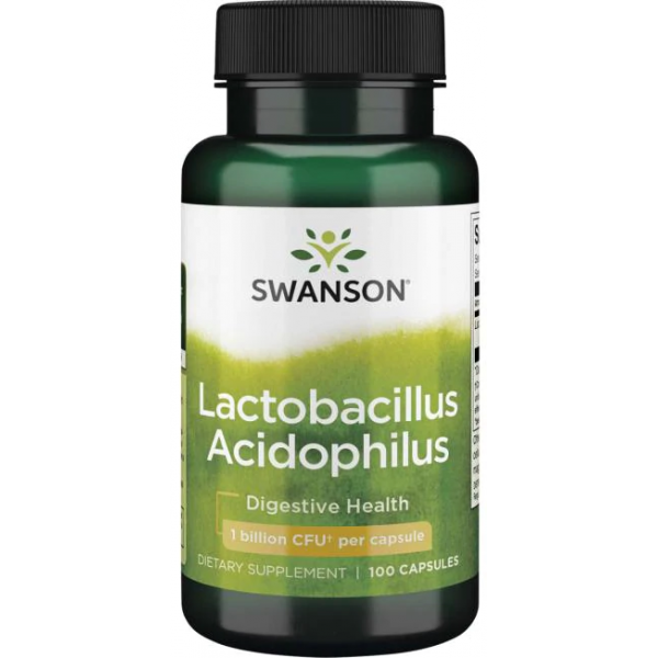 Swanson Пробиотик Lactobacillus Acidophilus 100 капсул