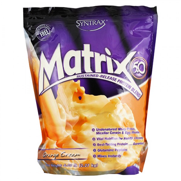 Syntrax Протеин Matrix 5.0 2270 г Апельсин...