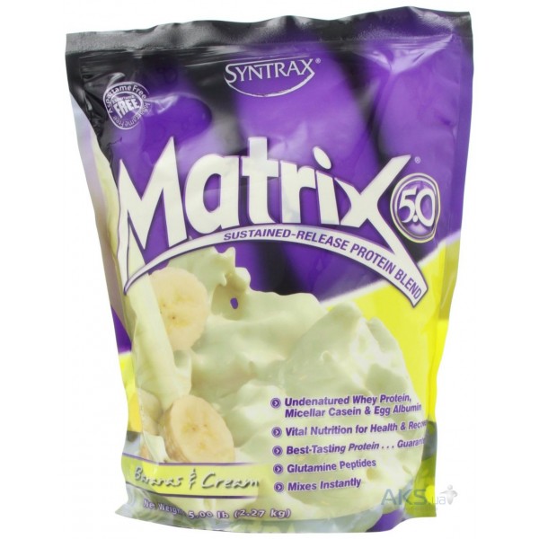 Syntrax Протеин Matrix 5.0 2270 г Банановый крем...