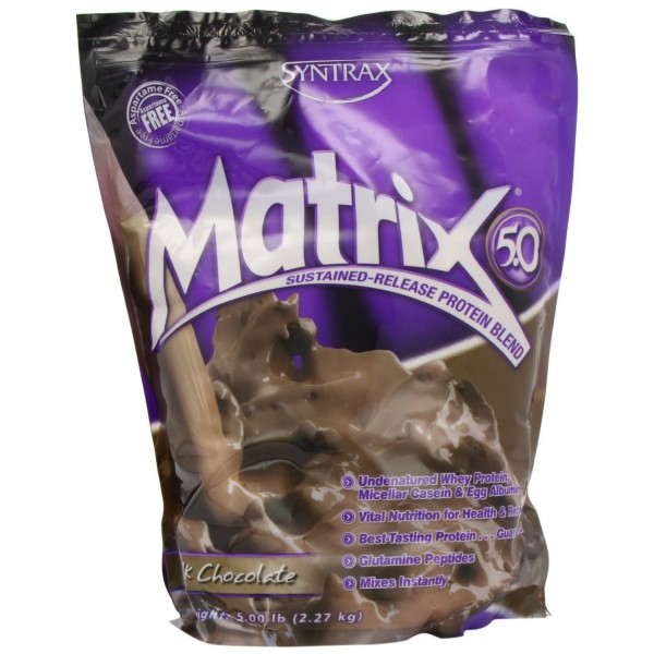 Syntrax Протеин Matrix 5.0 2270 г Молочный шоколад...