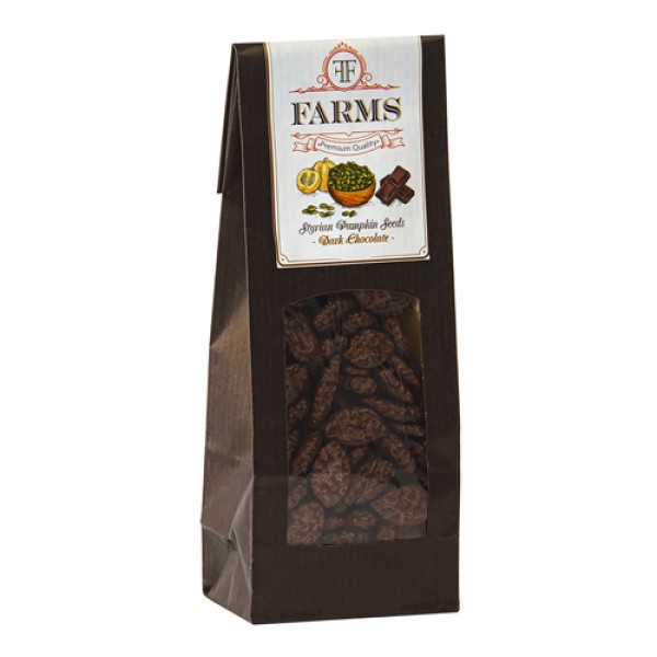 FF Farms Семечки штирийской тыквы в глазури чёрный шоколад 100 г