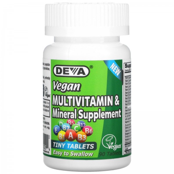 Deva Мультивитамины для веганов 90 таблеток