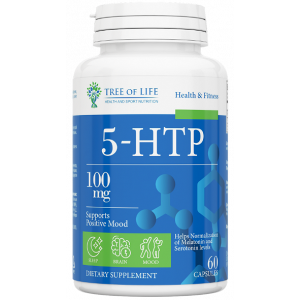 Tree of Life 5-HTP 100 мг 60 капсул