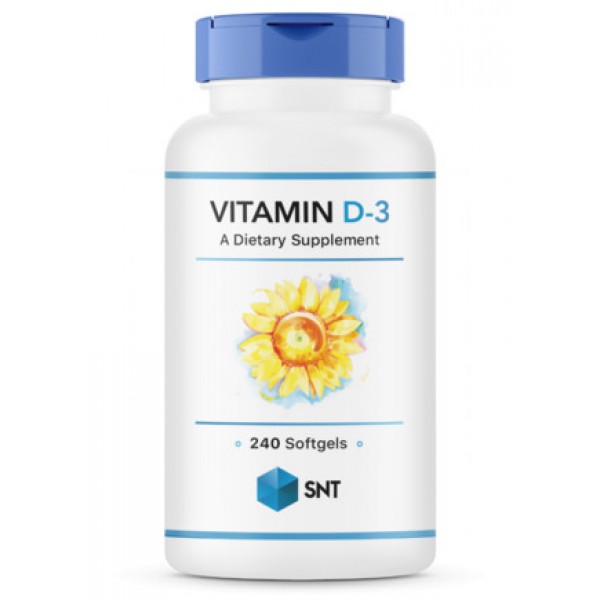 SNT Витамин D3 5000 МЕ 240 капсул