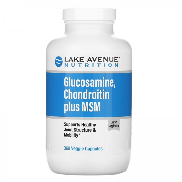 Lake Avenue Nutrition глюкозамин хондроитин и МСМ ...
