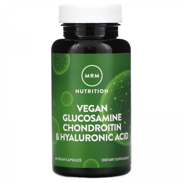 MRM Vegan Glucosamine Chondroitin & Hyaluronic Acid 60 Vegan Capsules
