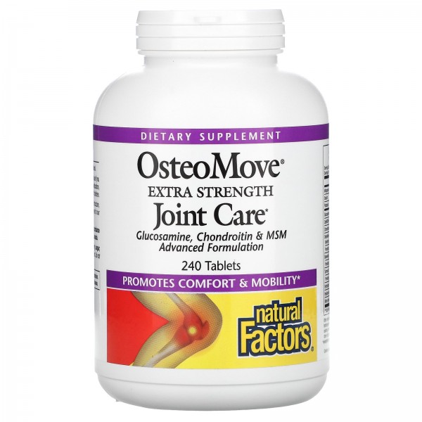 Natural Factors OsteoMove Joint Care 240 Tablets