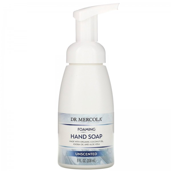 Dr. Mercola вспенивающееся мыло для рук без запаха 207 мл