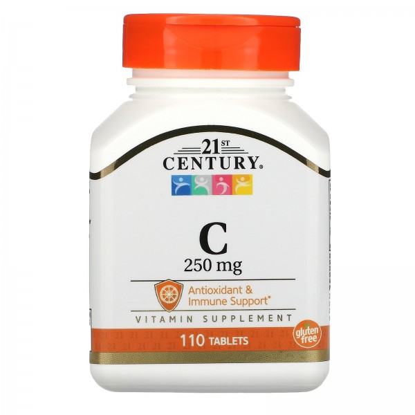 21st Century витамин C 250 мг 110 таблеток