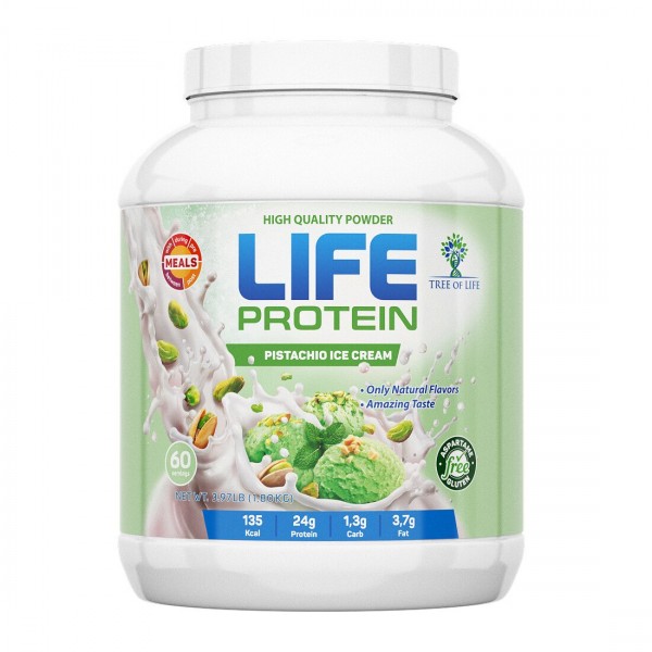 Tree of Life Протеин LIFE 1800 г Фисташковое мороженое