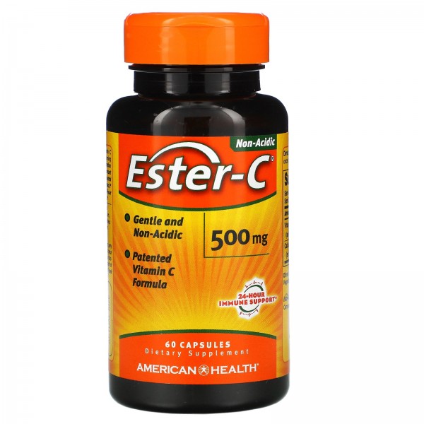 American Health Ester C 500 мг 60 капсул