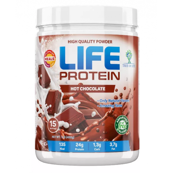 Tree of Life Протеин LIFE 454 г Горячий шоколад