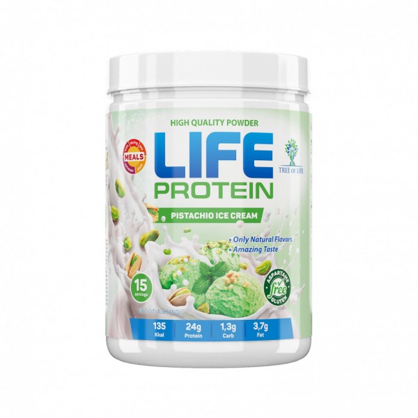Tree of Life Протеин LIFE 454 г Фисташковое мороженое