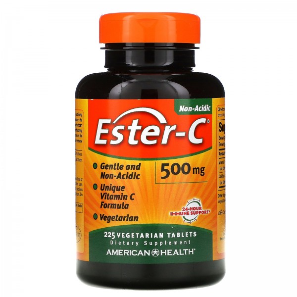 American Health Ester-C 500 мг 225 вегетарианских ...