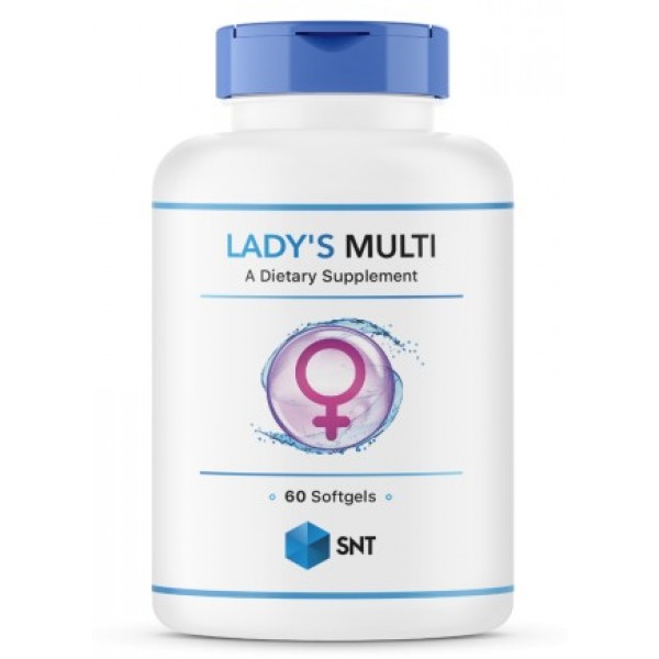 SNT Женские витамины Lady's Multi 60 софтгель