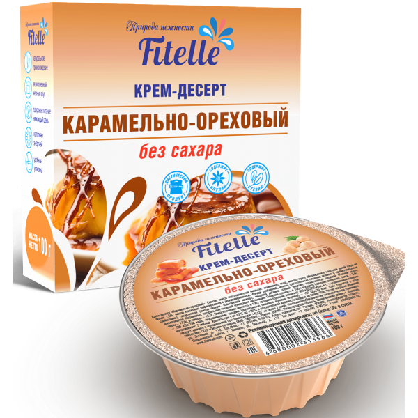 Fit Parad Крем-десерт Кокосовый карамельно-ореховы...