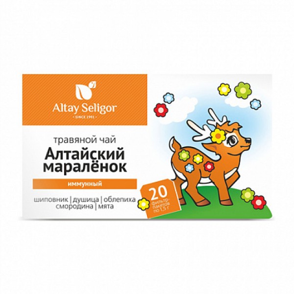 Altay Seligor Напиток чайный 'Иммунный' 20 пакетик...
