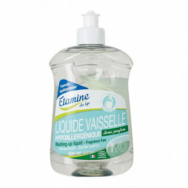 Etamine du Lys Средство детское для мытья посуды гипоаллергенное без запаха 500 мл