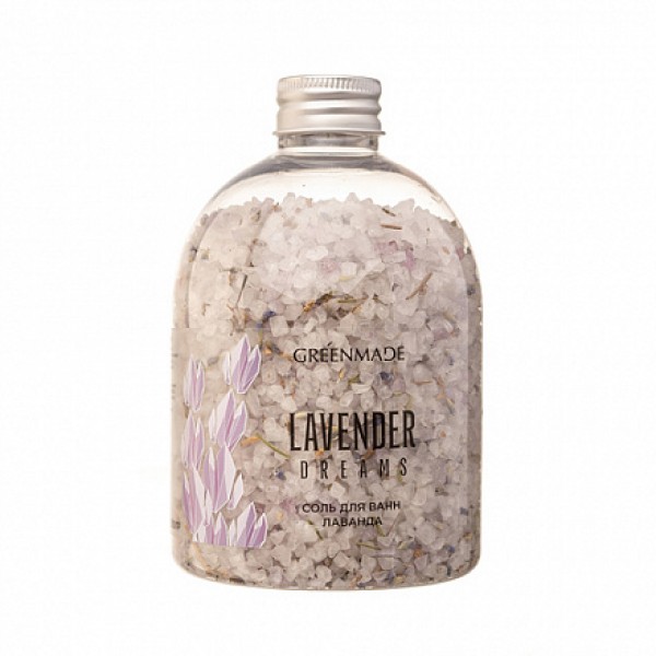 Greenmade Соль для ванн 'Lavender dreams' 500 г