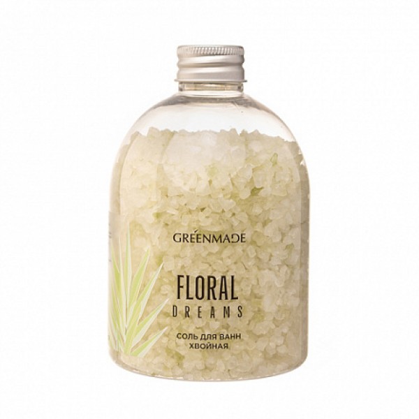 Greenmade Соль для ванн 'Floral dreams' 500 г