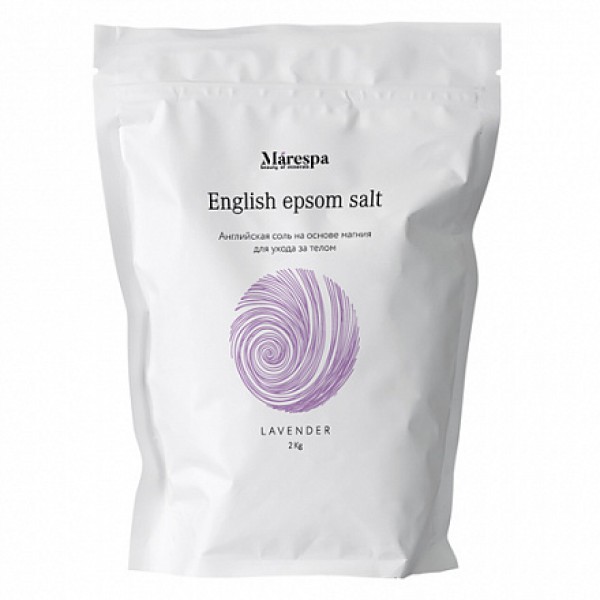 Marespa Соль для ванны 'English epsom salt' с нату...
