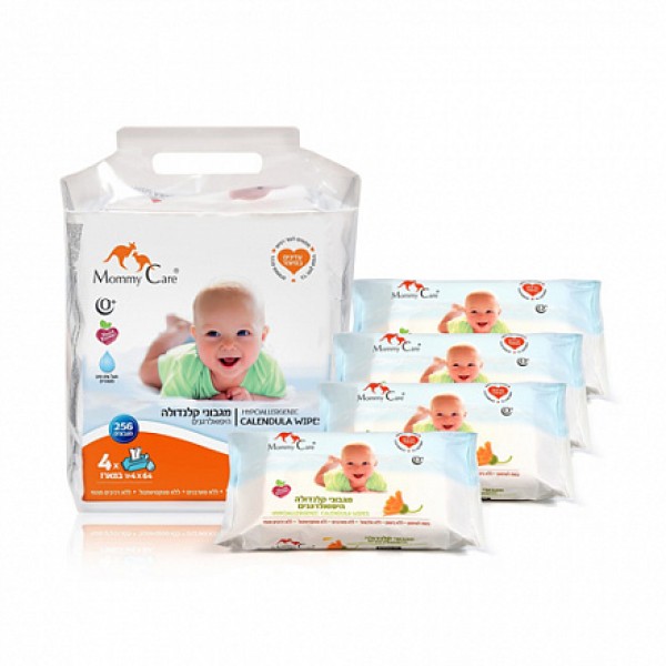 Mommy Care Влажные салфетки детские с экстрактом календулы 0+ 1700 г