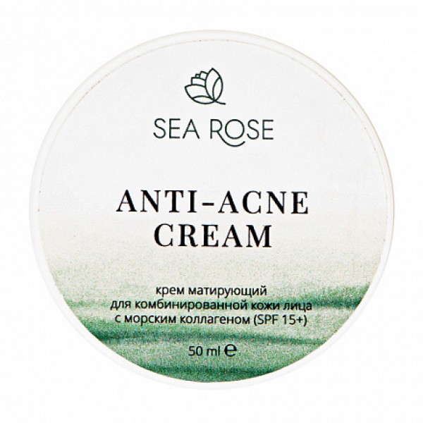 SEA ROSE Крем матирующий 'Anti-Acne cream' для ком...