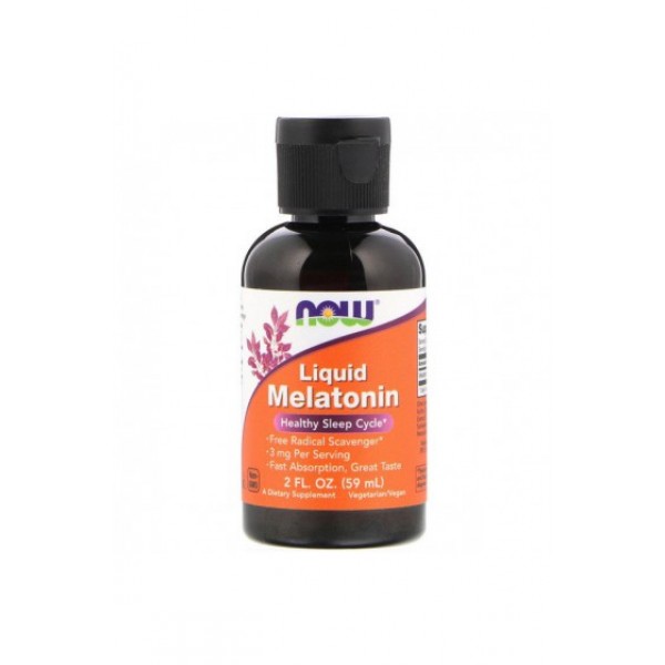 Now Foods Мелатонин 3 мг 59 мл