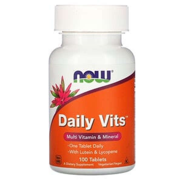 Now Foods Мультивитамины Daily Vits 100 таблеток...