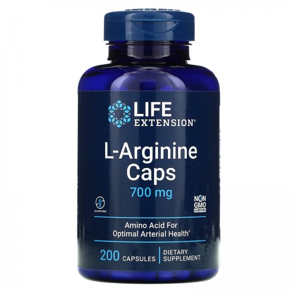 Life Extension L-Аргинин 700 мг 200 капсул...