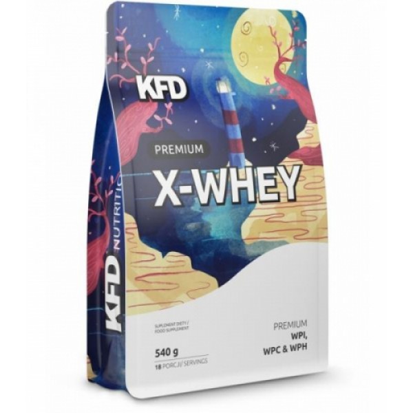KFD Протеин Premium X-Whey 540 г Малина...