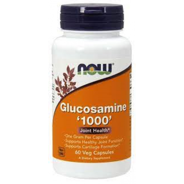 Now Foods Глюкозамин 1000 мг 60 растительных капсул