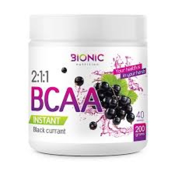 Bionic Nutrition BCAA 2:1:1 200 г Черная смородина