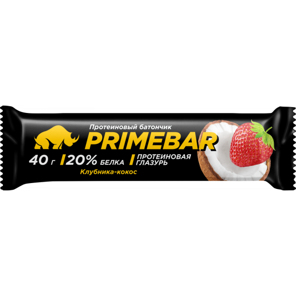 Prime Kraft Батончик протеиновый PRIMEBAR 40 г Клу...