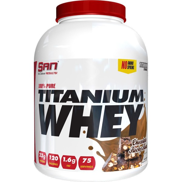 SAN Протеин 100% Pure Titanium Whey 2270 г Шоколад Rocky Road