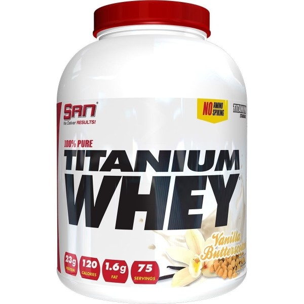 SAN Протеин 100% Pure Titanium Whey 2270 г Ваниль...