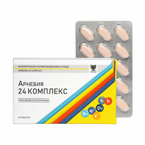 ARNEBIA Витамины 24 комплекс 30 таблеток...