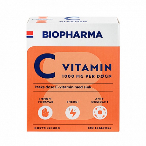 Biopharma Витамин С 120 таблеток
