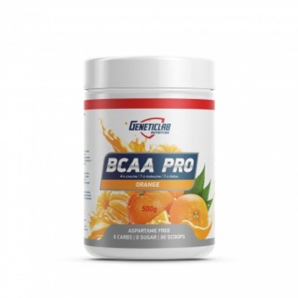 GeneticLab BCAA PRO Powder 500 г Апельсин