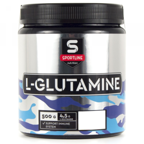 Sportline Nutrition L-Глютамин 500 г Мандарин...