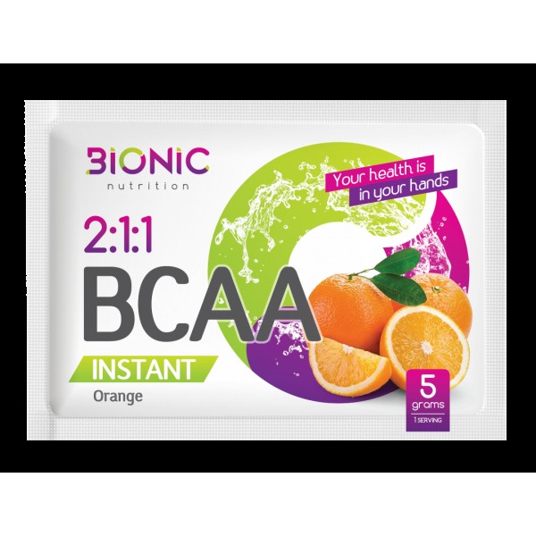 Bionic Nutrition BCAA 1 порция 5 г Апельсин...