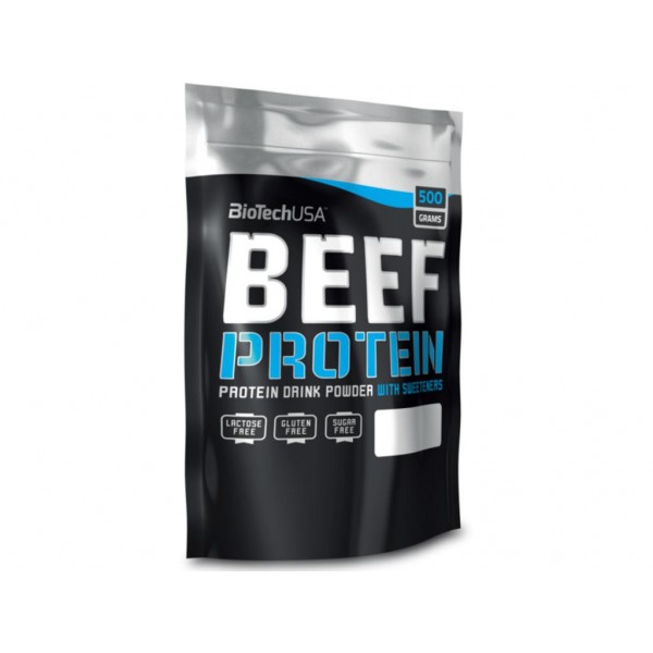 BioTech USA Протеин Beef Protein 500 г Клубника...