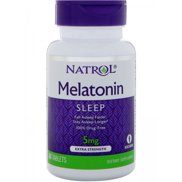 Natrol Мелатонин 5 мг 60 таблеток...