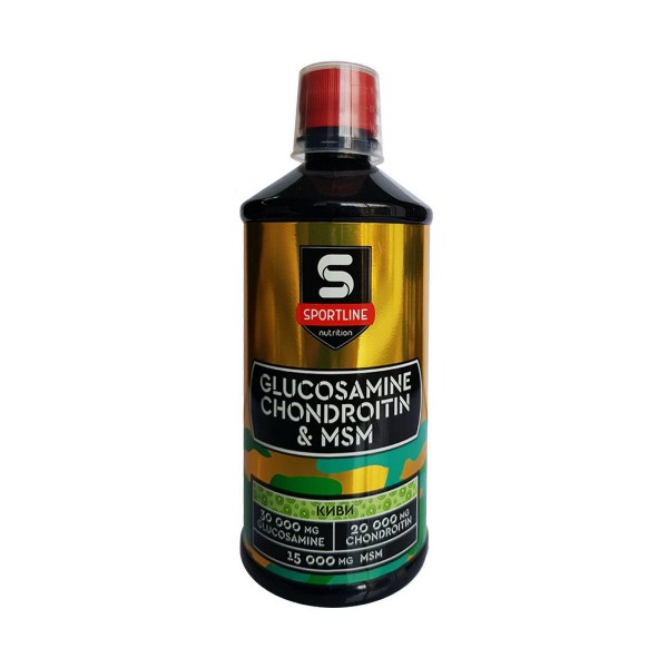 Sportline Nutrition Глюкозамин-Хондроитин-МСМ 500 ...