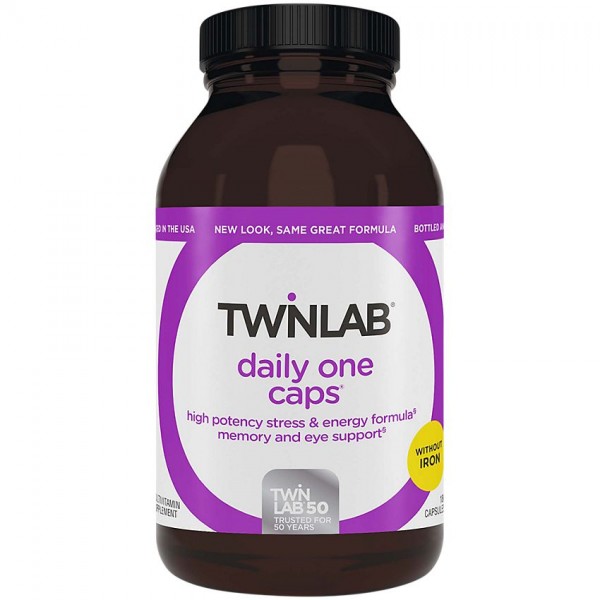 Twinlab Мультивитамины Daily One без железа 90 капсул